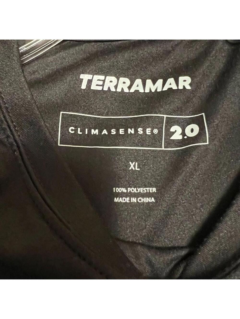 Terramar Climasense Boys Black Lightweight Base Layer Long Sleeve Top Size XL - Picture 3 of 4
